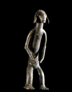 Statuette en alliage de bronze - Verre / Were - Nigeria Cameroun