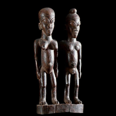 Couple ancestral - Lobi - Burkina Faso