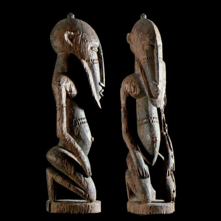 Statue figurant un Hogon - Dogon - Mali