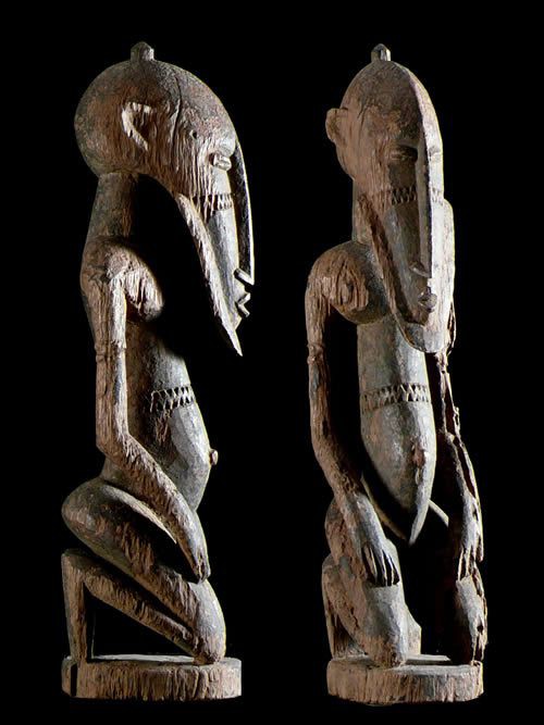 Statue figurant un Hogon - Dogon - Mali