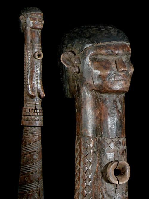 Trompe ou Olifant en bois - Zaramo / Kwere - Tanzanie