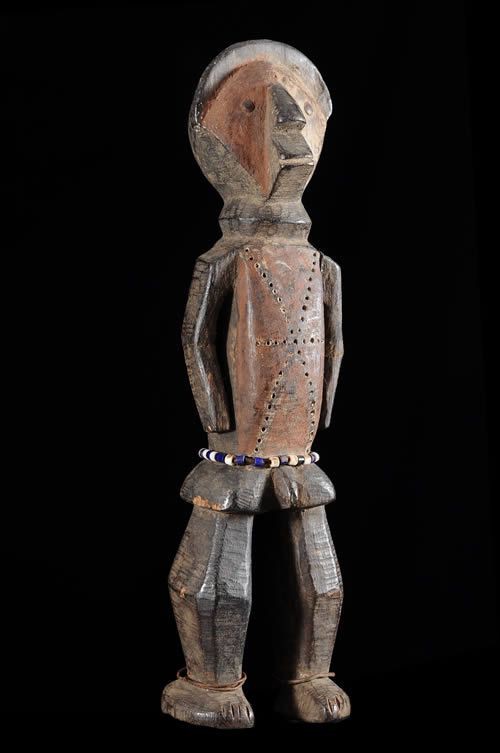 Statue Feminine - Manza - RDC Zaire