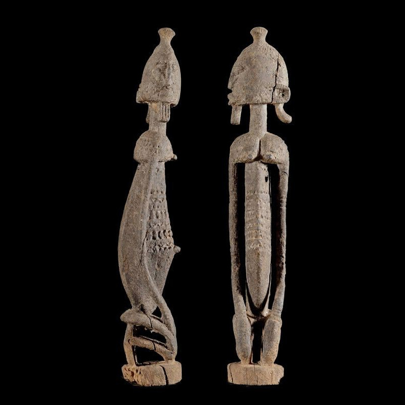 Statue figurant un Hogon - Dogon - Mali