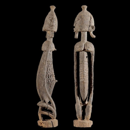 Statue figurant un Hogon - Dogon - Mali