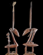 Cimiers Gazelle Ti Wara / Ci Wara Couple - Bambara / Bamana - Mali