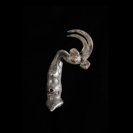 Sifflet en bronze - Lobi - Burkina Faso - Aerophones