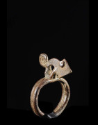 Bague amulette cameleon - Lobi - Burkina Faso