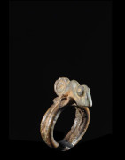 Bague amulette cameleon - Lobi - Burkina Faso
