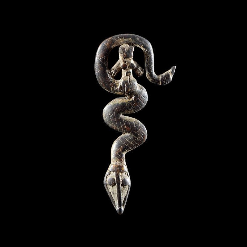 Pendentif Serpents et genie Debira - Gan / Lobi - Burkina Faso