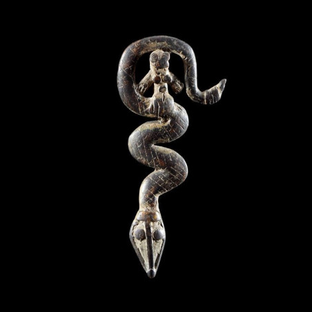 Pendentif Serpents et genie Debira - Gan / Lobi - Burkina Faso