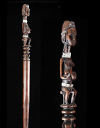 Canne de dignitaire - Baoule - Côte d'Ivoire - Objets de regalia