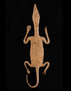 Fer noir autel Crocodile - Lobi - Burkina Faso