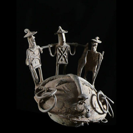 Bronze Anthopomorphe - Ashanti - Ghana