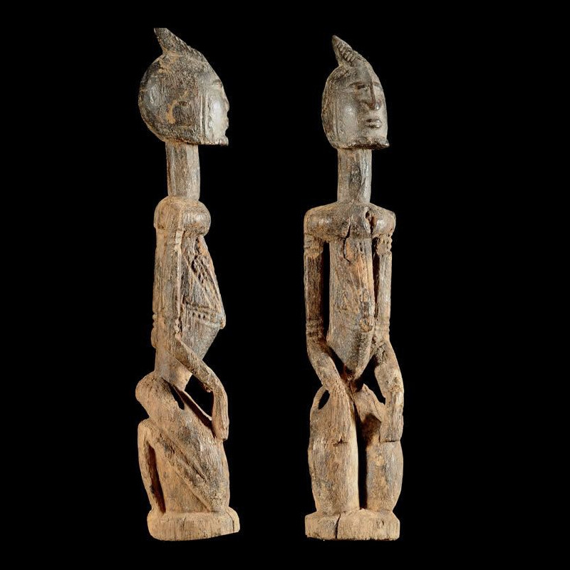 Statue figurant un Hogon - Dogon - Mali