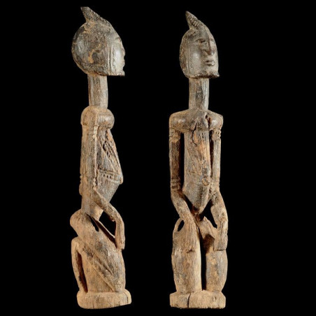Statue figurant un Hogon - Dogon - Mali