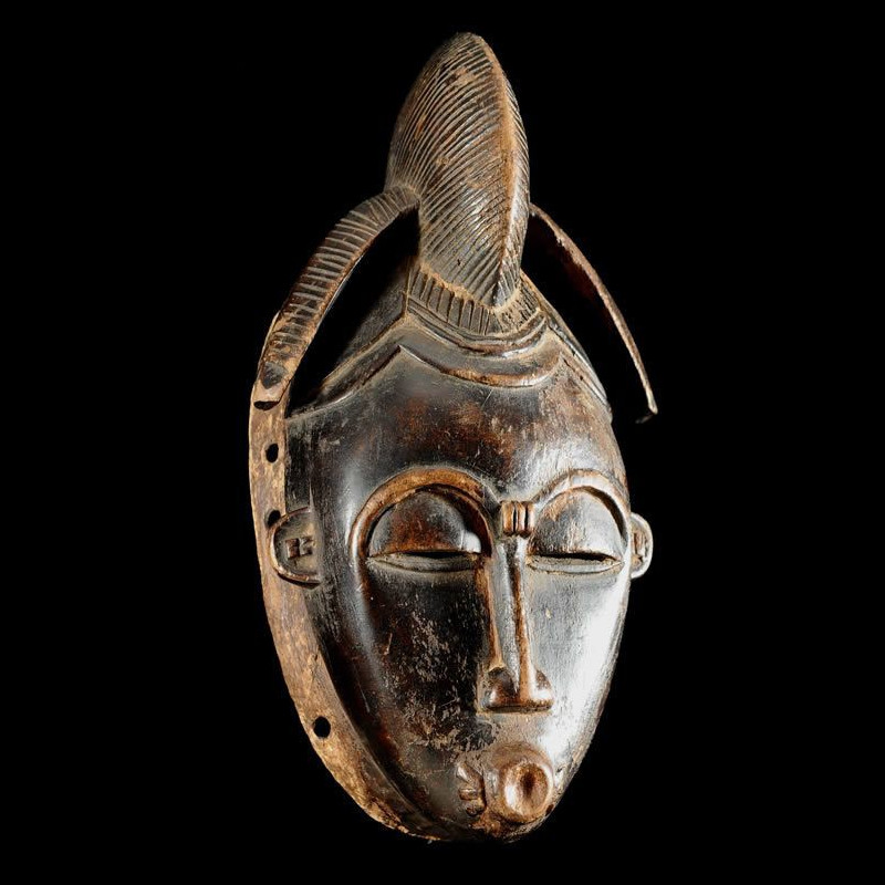 Masque de rejouissance Mblo - Baoule - Côte d'Ivoire