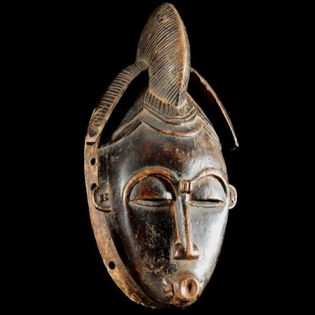 Masque de rejouissance Mblo - Baoule - Côte d'Ivoire