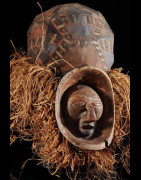 Masque initiatique Mukanda - Yaka / Suku - RDC Zaire