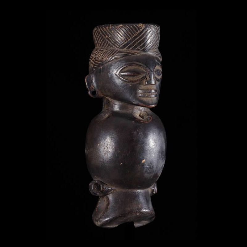 Sifflet en bois - Chokwe - RDC Zaire - Aerophones
