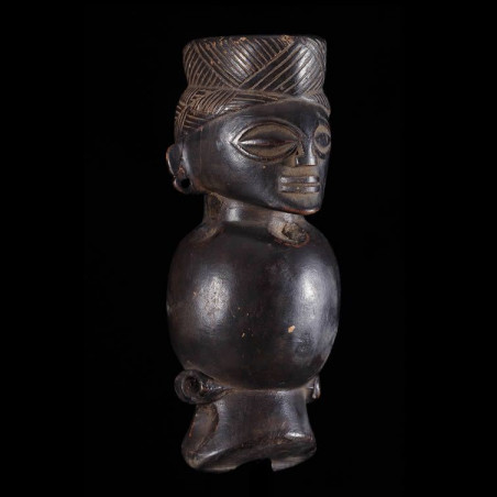 Sifflet en bois - Chokwe - RDC Zaire - Aerophones