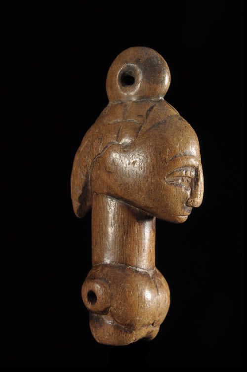 Sifflet en bois - Senoufo - Côte d'Ivoire - Aerophones