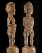 Statuette Poteau Anthropomorphe - Choma / Karim - Nigeria