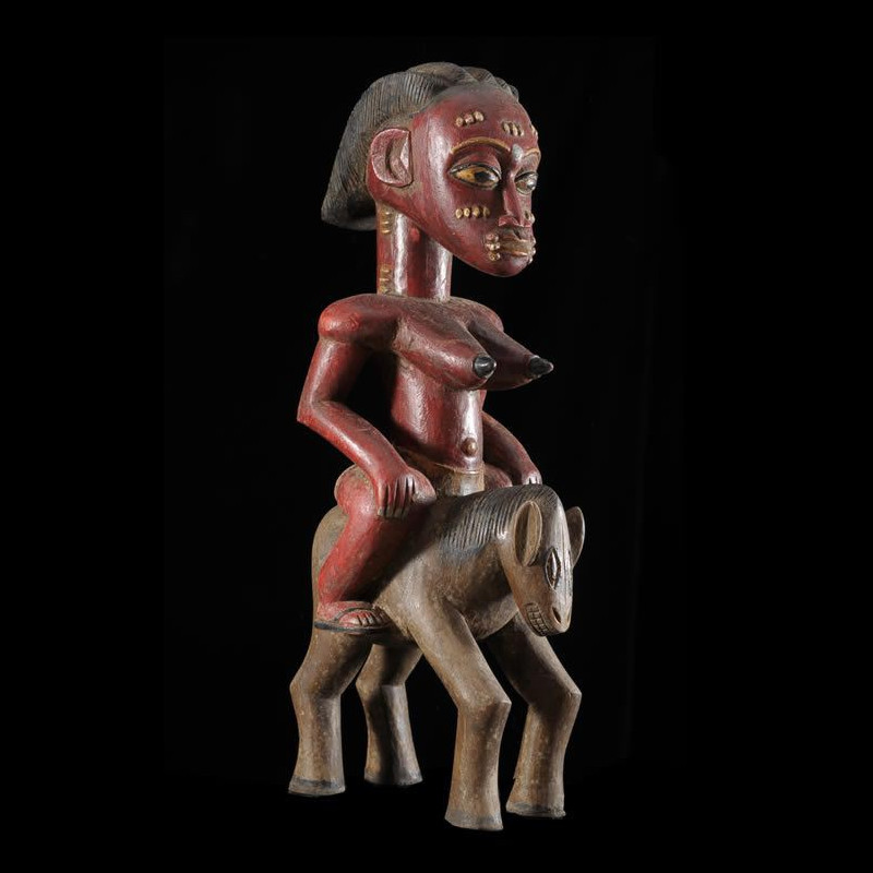 Cavalier et son cheval Syonfolo - Senoufo - Côte d'Ivoire
