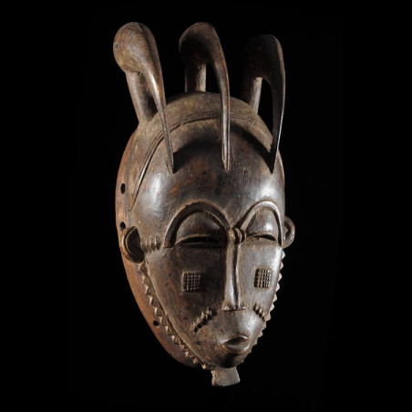 Masque de rejouissance Mblo - Baoule - Côte d'Ivoire