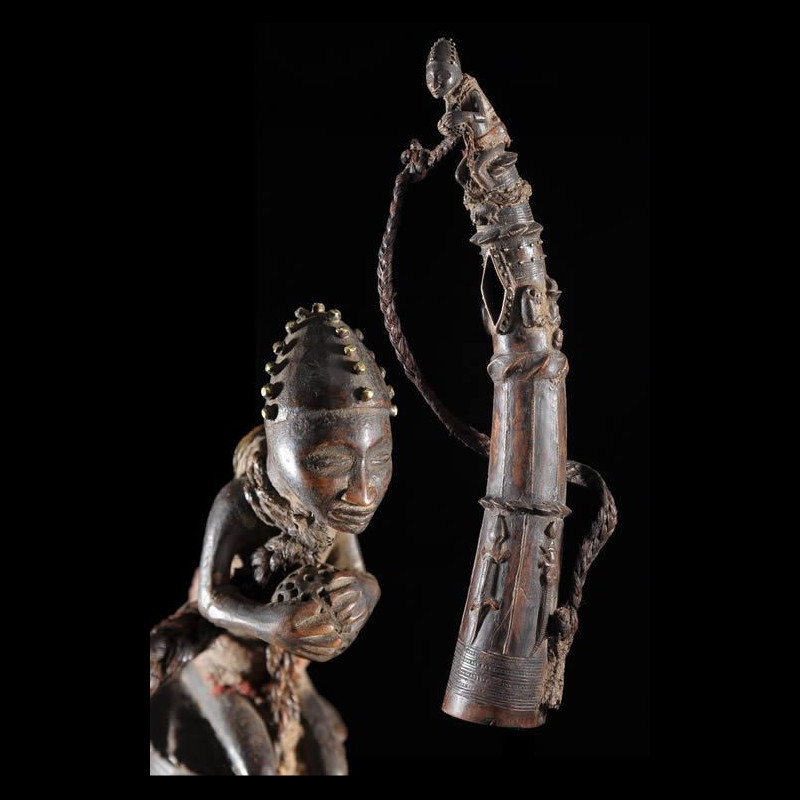 Trompe ou Olifant en Corne - Bamoun / Bamileke - Cameroun