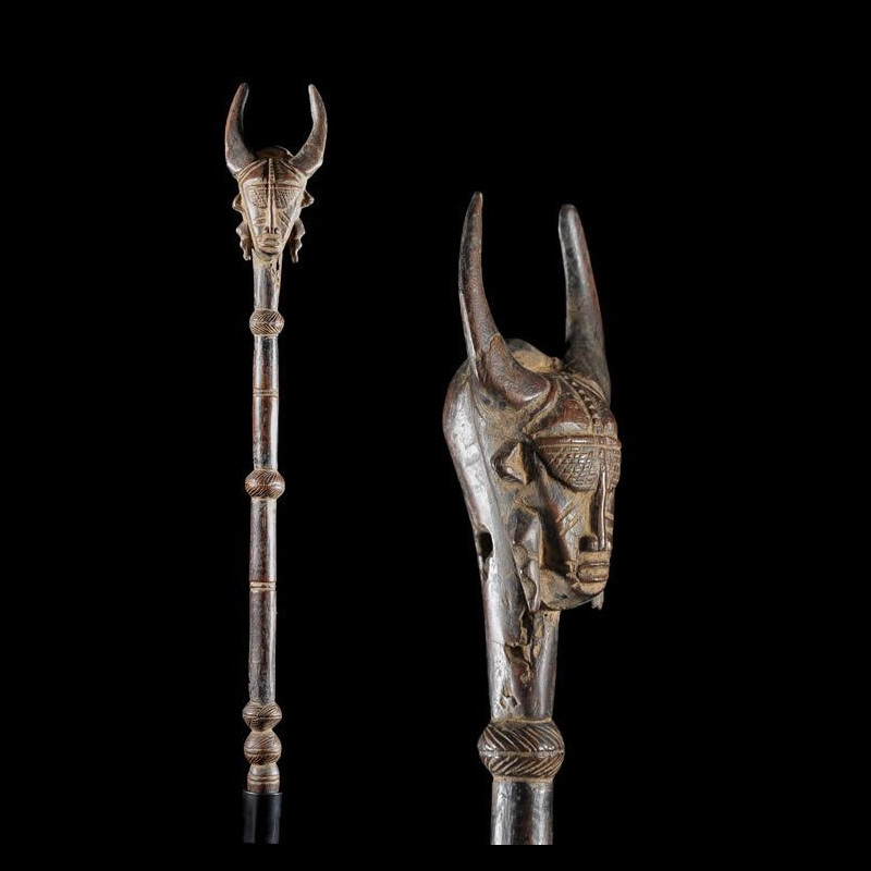 Sceptre de dignitaire - Djimini - Côte d'Ivoire - Regalia