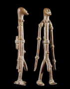Statuette divinatoire Tugubele en Bronze - Senoufo - Côte d'Ivoire