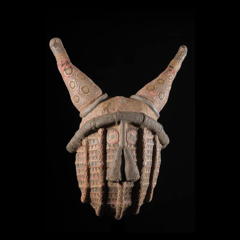 Masque Buffle Mbawa - Yaka - RDC Zaire