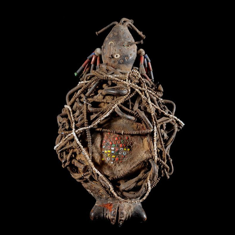 Fetiche Anthropomorphe terre cuite - Toupouri - Tchad / Cameroun