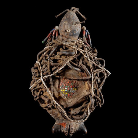 Fetiche Anthropomorphe terre cuite - Toupouri - Tchad / Cameroun
