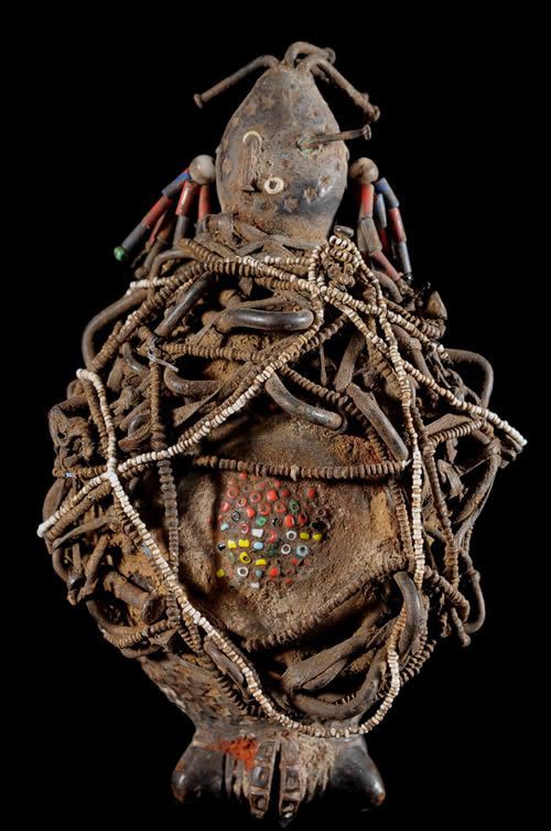 Fetiche Anthropomorphe terre cuite - Toupouri - Tchad / Cameroun