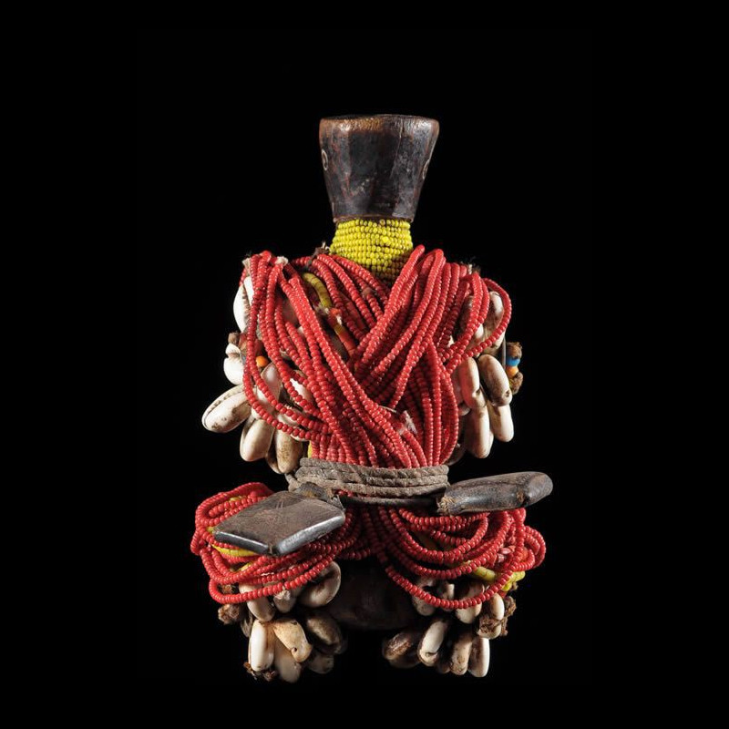 Poupee Ham Pilu - Fali - Cameroun - Poupees et perles africaines