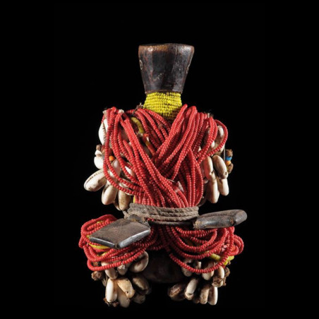 Poupee Ham Pilu - Fali - Cameroun - Poupees et perles africaines