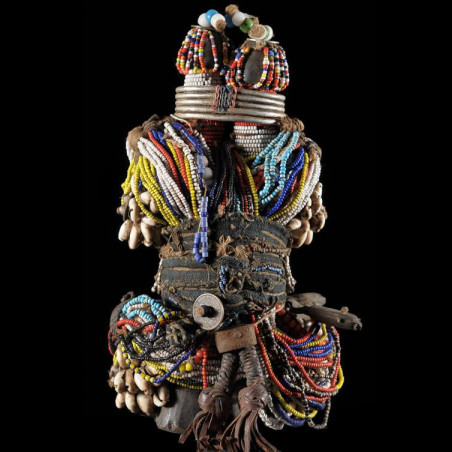 Poupee Ham Pilu - Fali - Cameroun - Poupees et perles africaines