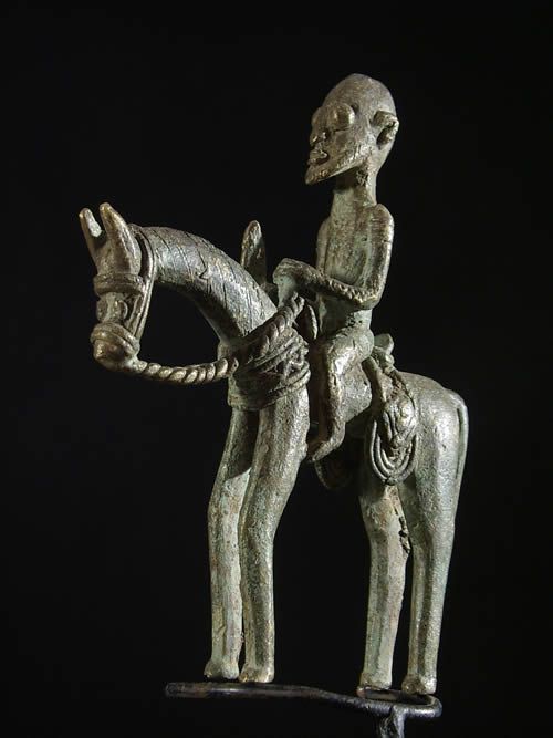 Cavalier et son cheval - Dogon - Mali