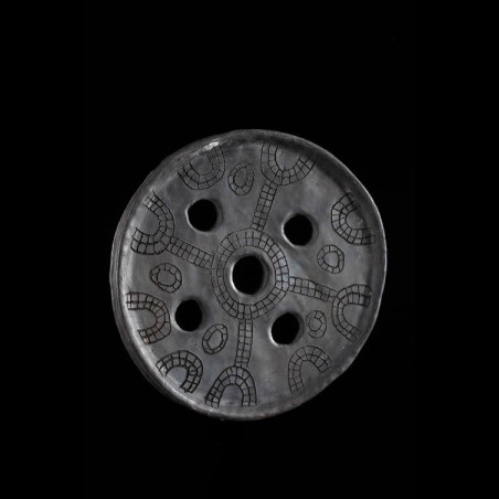 Labret en terre cuite - Mursi / Surma - Ethiopie