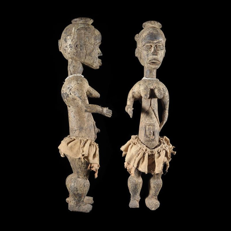 Statue de jeune femme - Idoma - Nigeria