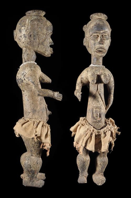 Statue de jeune femme - Idoma - Nigeria