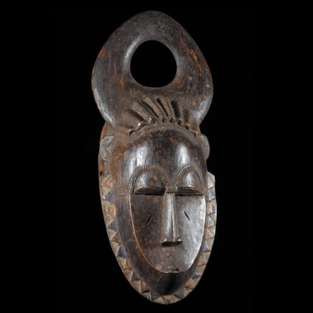 Masque de rejouissance Mblo - Baoule - Côte d'Ivoire
