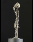 Personnage Baoule en Bronze - Statuettes Bronze Afrique
