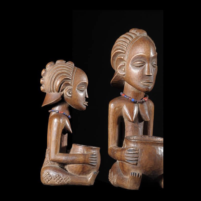 Porteuse de coupe - Luba - RDC Zaire