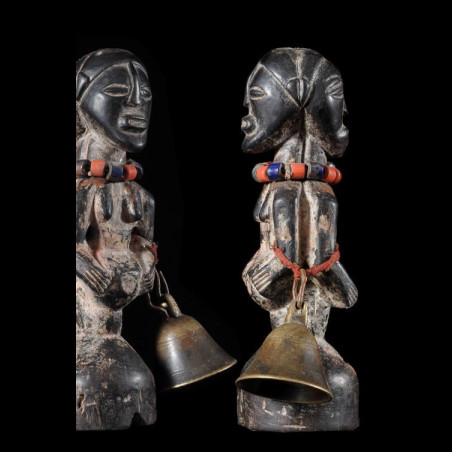 Clochette de feticheur - Songye - RDC Zaire - Fetiches africains