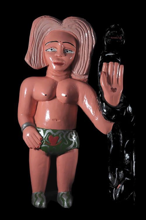 Statuette Vaudou Culte Mami Wata Agbagli - Ewe - Togo - Culte Va