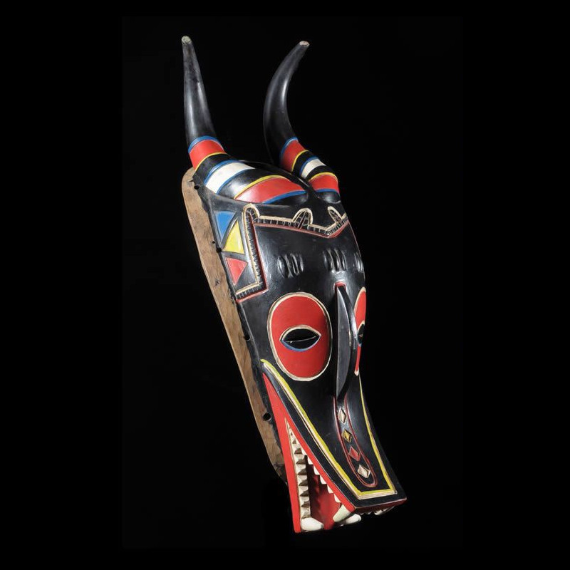 Masque Zamble - Gouro - Côte d'Ivoire