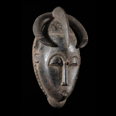 Masque de rejouissance Mblo - Baoule - Côte d'Ivoire