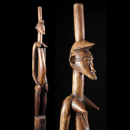 Statue Pilon Deble Poro Kulubele - Senoufo - Côte d'Ivoire